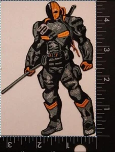 Deathstroke Aufnäher Stickerei Bügelbild/Aufnähen Qualität Patch schneller Versand - Bild 1 von 1