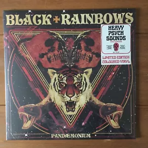 Black Rainbows - Pandaemonium 12" Coloured Vinyl Lp Sealed - Picture 1 of 2