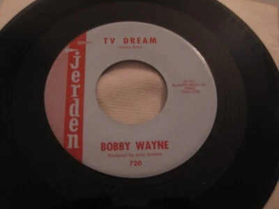 BOBBY WAYNE TV Dream/The Last Ride 45 Jerden Rockabilly Country Rock 1963 Foto 1 de 2