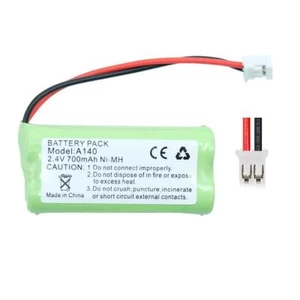 2,4 Volt 700 mAh NIMH Batería 44x 20 x 10 mm Para Siemens Gigaset A12 - Zdjęcie 1 z 3