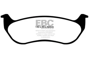 EBC Ultimax Rear Brake Pads for Jeep Cherokee 2.4 (2004 > 07) - Picture 1 of 1