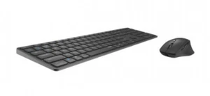 Rapoo 9800M Deskset Dual Wireless Keyboard Mouse 1.600 DPI Aluminium Grey DE - Bild 1 von 1