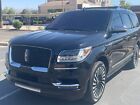 2021 Lincoln Navigator  2020 Rare Black Label Navigator Black with White Leather seats and Massage
