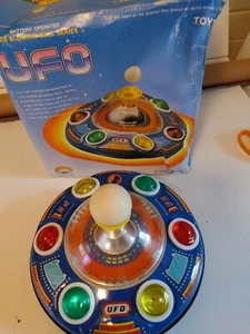 A110 BATTERY OPERATED TOY SUPER BLOWING BALL SERIES II UFO NEW OLD STOCK - Picture 1 of 1