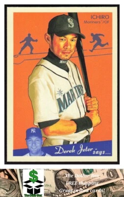 2008 Upper Deck Goudey #165 Ichiro Suzuki - Seattle Mariners - Imagem 1 de 2