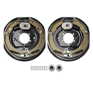 VEVOR Electric Trailer Brake Assembly, 12" x 2", 1 Pair Self-Adjusting Electric - Picture 1 of 1