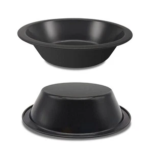 2-Pack Mini Pie Pans 5-Inch Carbon Steel Non-Stick Pie Tins - Picture 1 of 7