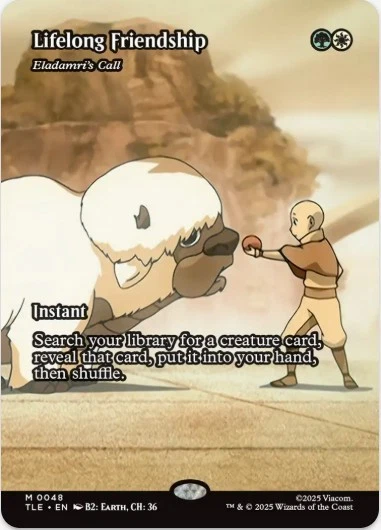 1 x Eladamri's Call (Lifelong Friendship) - Borderless - TLE - LP - MTG - Image 1 of 1