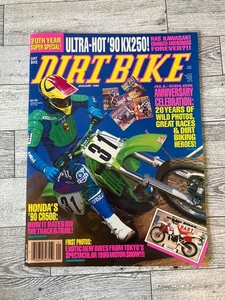 Dirt Bike Magazine - January 1990 - 20th Anniversary Issue - Picture 1 of 2
