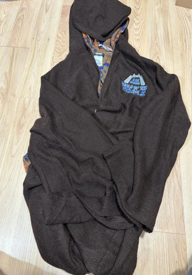 Star Wars Disney Jedi Entrenamiento Pruebas del Templo Bata Adulto Talla Única Raro Foto 1 de 3