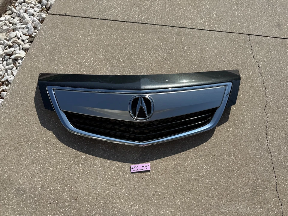 Conjunto de parachoques delantero Acura TL 2012-2014 OEM parrilla superior grafito brillo MET Foto 1 de 4