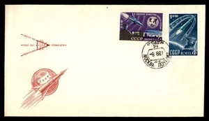Mayfairstamps Russia FDC 1961 Shuttle and Dog Combo First Day Cover aau_19665 - Picture 1 of 2