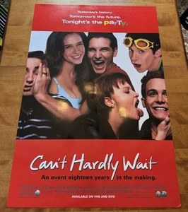Original 1998 Can’t Hardly Wait Movie Poster 27x40 - Picture 1 of 2