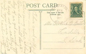Iowa Castalia 1908 Doane 3/5 PC. - Imagen 1 de 1