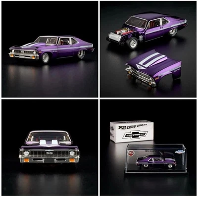 Chevy Nova SS JCP21 MATTEL 1972 EXCLUSIVO HOT WHEELS RLC NUEVO Foto 1 de 3