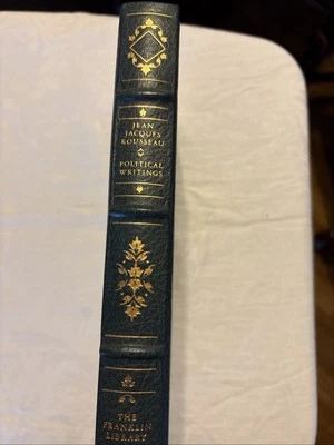 (Franklin Library) Jean Jacques Rousseau Political Writings 1982 LE Leather Book - Image 1 of 4