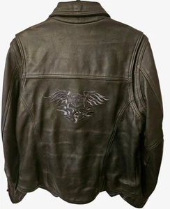 Harley Davidson Leather Motorcycle Jacket - Men’s Size M- Biker Jacket - Picture 1 of 6