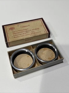 Zeiss Ikon Contax S  Intermediate Rings Set of 2 PCS 20807 - Picture 1 of 4