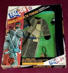 VINTAGE 77 GI JOE FALCON ESTRELA BRAZIL ADVANCE IN HIGH TENSION F 12" FIGURE NIB - Picture 1 of 24