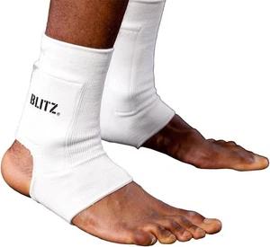 Blitz Sport elastische Knöchelpolster Kampfsport Knöchelschutz Größe Small weiß - Bild 1 von 2