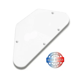 White Control Cavity Cover Back Plate for 2017 to Current Epiphone SG's & G400's - Picture 1 of 5