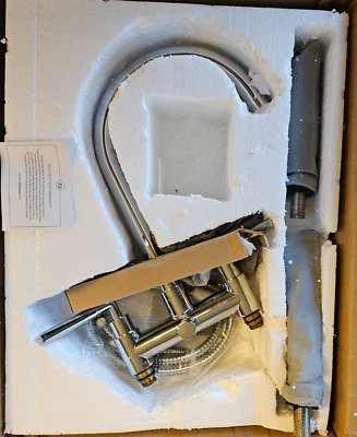 Signature Hardware  Bridge Kitchen Faucet --Chrome Hurston? - Image 1 of 4