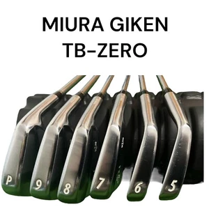 [Miura GIken] TB-ZERO Iron Set 6pcs 5-Pw Flex Extra Stiff NSPRO MODUS3 120 w/HC - Picture 1 of 24