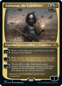 [1x] Aminatou, the Fateshifter - Foil Etched Near Mint, English Double Masters 2 - Picture 1 of 1
