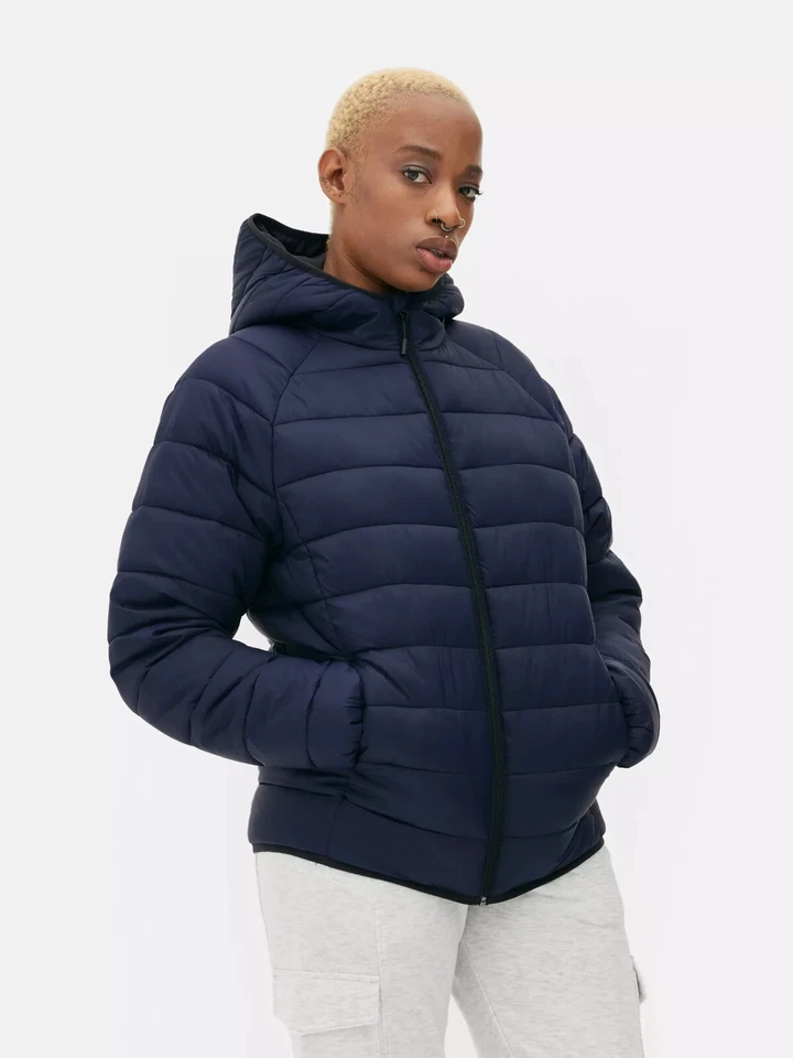 Essential Hooded Puffer Jacket - Image 1 of 2