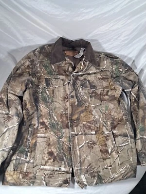 Levi Strauss Signature Field Gear Jacket Mens Size M Camo Realtree Coat Corduroy - Image 1 of 4