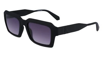 Nuevo Calvin Klein Jeans CKJ 23604S 002 Gafas de sol negras mate con lentes grises Foto 1 de 4