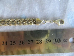 OLD STERLING SILVER BRACELET - Picture 1 of 2