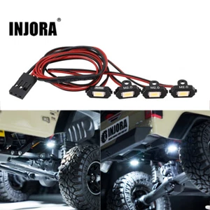 INJORA Rock Lights Kit with Controller for 1/18 1/24 RC Crawler,3 Modes - Picture 1 of 27