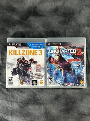 JUEGOS SONY PLAYSTATION 3 KILLZONE 3 UNCHARTED 2 ENTRE LADRONES AVENTURA INFANTIL Foto 1 de 4