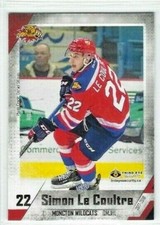 2017-18 Moncton Wildcats (QMJHL) Simon Le Coultre