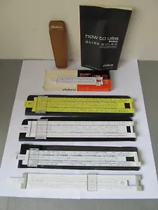 Pickett No. 80, 120, Microline 120, Microline 140 & 160T Rechenschieber Set - Bild 1 von 8