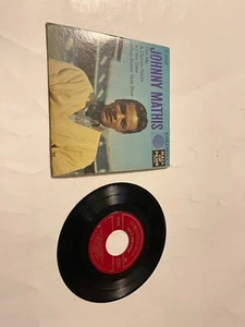 JOHNNY MATHIS  "HALL OF FAME SERIES"  45 RPM  1957 COLUMBIA RECORD  2616  VG+/EX - Picture 1 of 1
