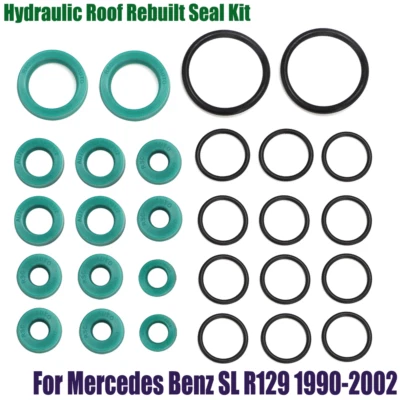 For Mercedes Benz SL R129 1990-2002 Roof Hydraulic Rebuilt Seal Kit All Cylinder - Image 1 of 4