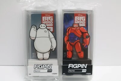 Фигурная булавка Baymax: белая 408 и красная 406 — продается вместе и СОВЕРШЕННО НОВАЯ —  - Изображение 1 из 4