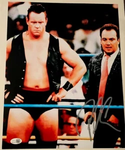 Paul Heyman Signed WWE Wrestling 11x14 Photo ECW Legend JSA COA Brock Lesnar - Picture 1 of 3