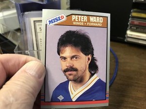 1989-90 Pacific MISL Peter Ward #55 Rookie RC