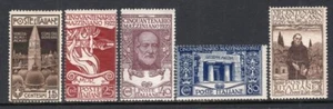 Italien 1912-1926 Gruppe von 5 besseren Briefmarken postfrisch LH CV 103 $ - Bild 1 von 1