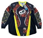 2008 Planet Eclipse Distortion Yellow Brown Paintball Jersey Unused W/Tag Sz 3Xl
