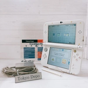 【Dual IPS】New Nintendo 3DS LL XL Konsole Pearl White Japanische Version - Bild 1 von 13