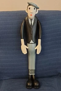 Figura de juguete de muñeca de plástico grande Yuri Nikulin rara vintage años 70 URSS soviética 57 cm - Imagen 1 de 17
