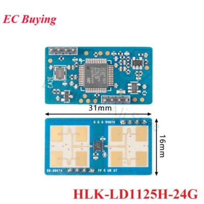 HLK-LD1125H-24G Microwave Radar Sensor Detection Human Motion Module US - Image 1 of 3