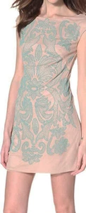 Sexy Vestido de Cóctel Alexia Admor para Mujer Sin Mangas Cuentas Verdes, L - Imagen 1 de 2