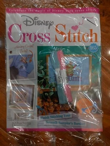 Disney Cross Stitch #165, Free Thread To Finish Stitching Your Seventh Sampler! - Picture 1 of 1
