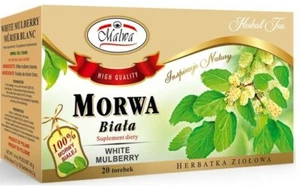 Malwa Morwa Biata WHITE MULBERRY Polish Herbal Tea Poland 20 Tea Bags US Seller - Picture 1 of 1