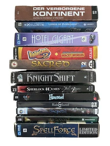 12x PC Game Spielesammlung - Hotel Gigant EverQuest Haunted Uvm - Bild 1 von 13